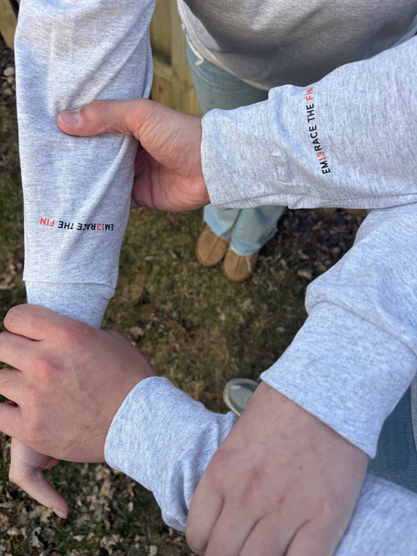 Lucky Fin X EM13RACE Collab LONG SLEEVE NOT ADAPTED