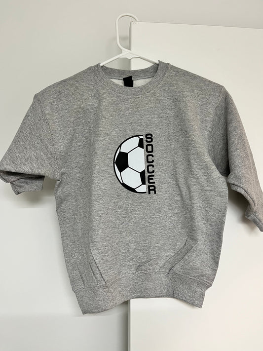 Youth Soccer Crewneck Sweatshirt