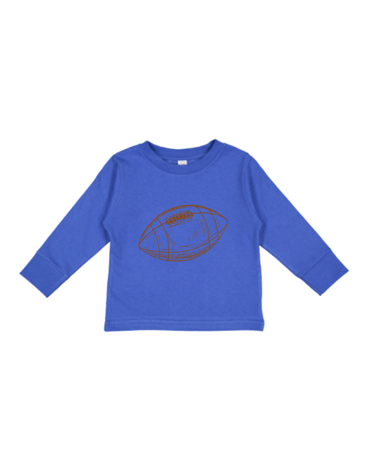 FootBall Long Sleeve Shirt Elbow Length