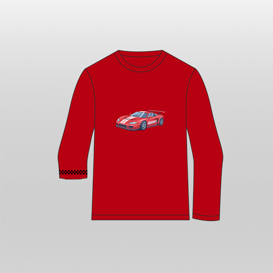 Racecar Kids Long-Sleeve Shirt